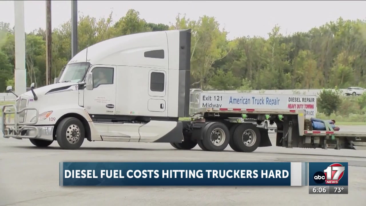 Missouri truckers feel diesel price surge as holiday shipping season approaches