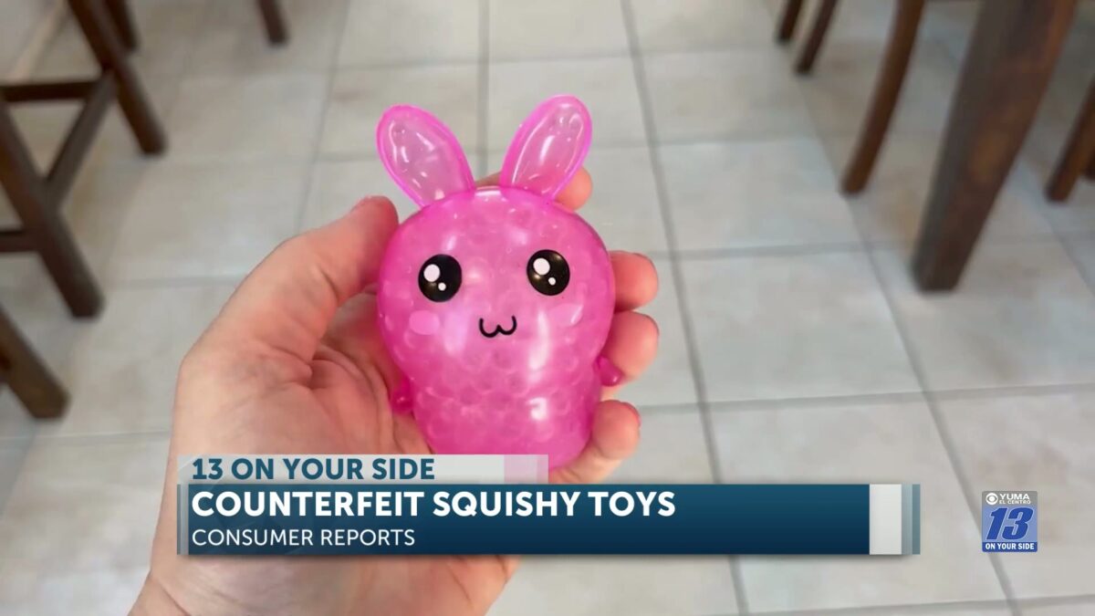 Consumer Reports: Counterfeit squishy toys