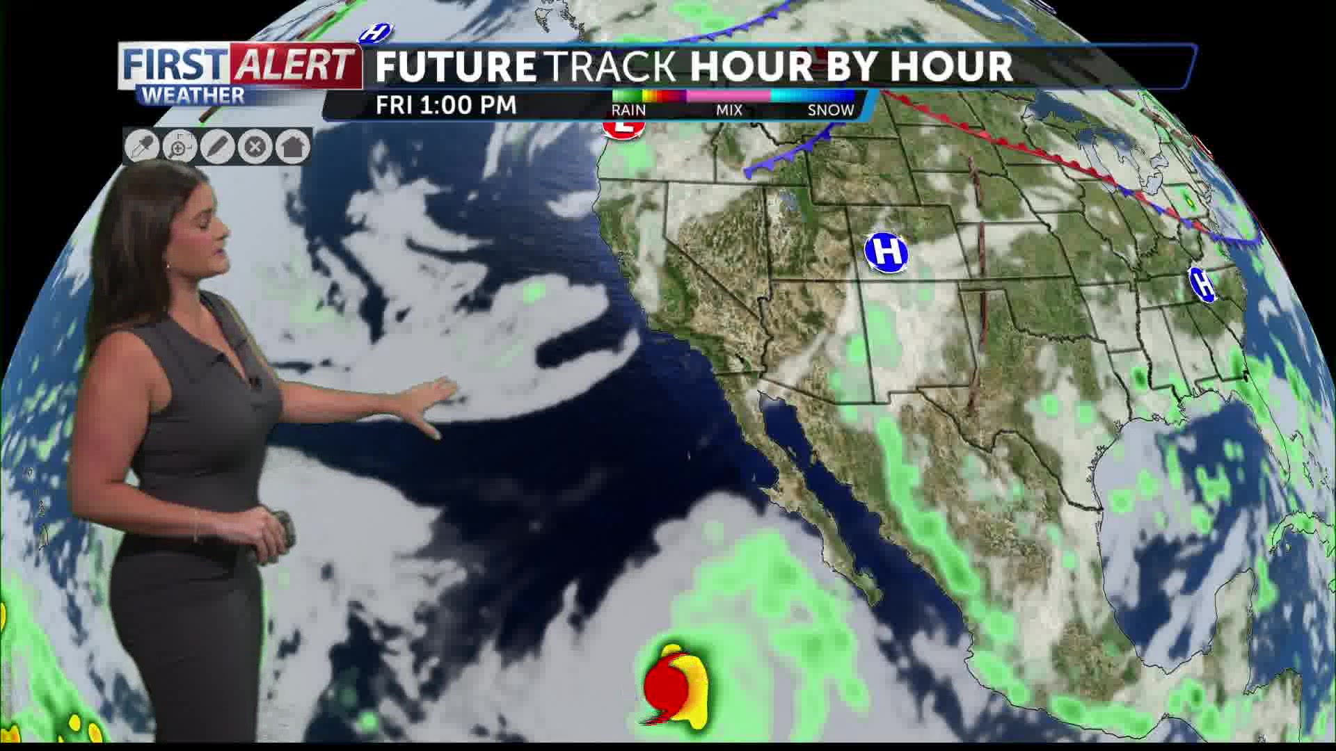 Tracking rip currents and rain chances this holiday weekend
