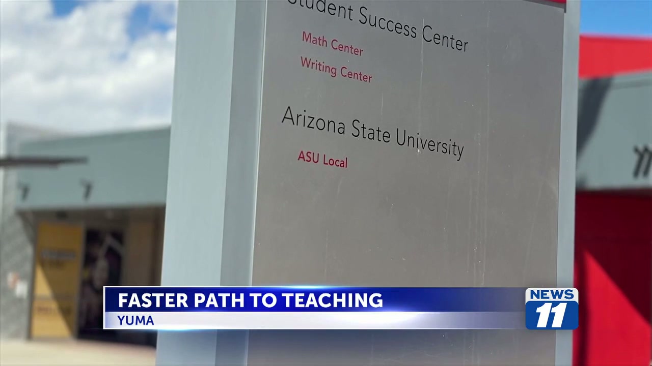 New three-year teaching degrees available to Yuma students