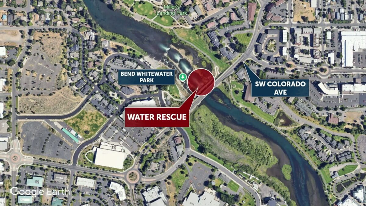 Rescuers find unconscious man in Deschutes River near Bend Park