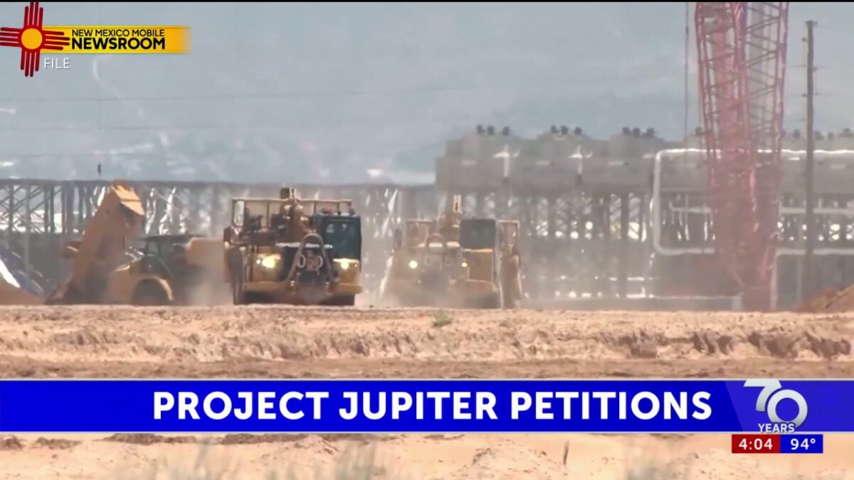 New Mexico DOJ files support for Project Jupiter permit petitions