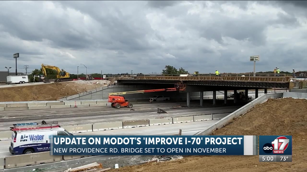 Providence Road bridge set to open in November