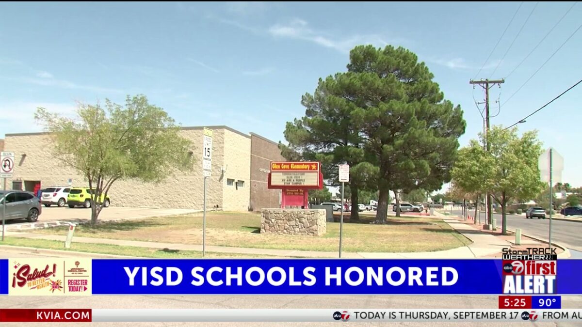 2 YISD schools earn El Paso’s first Lone Star Ribbon School honors