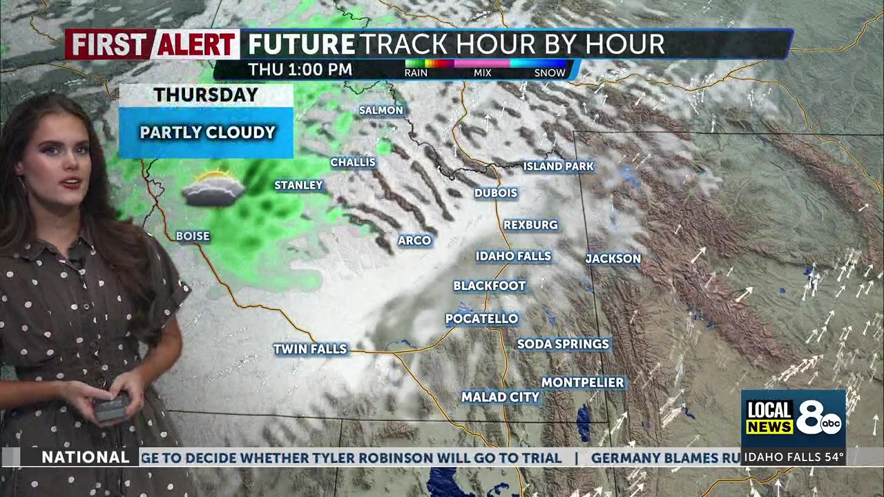 Windy Wednesday with storm activity in the Central Mountains