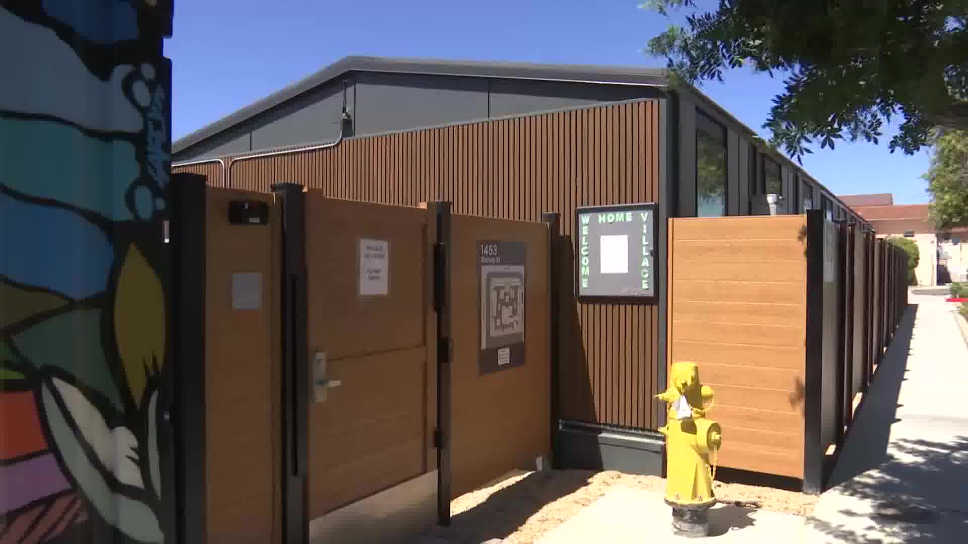 New 3D-printed shelter opens in SLO to help address homelessness in Bob Jones Trail area
