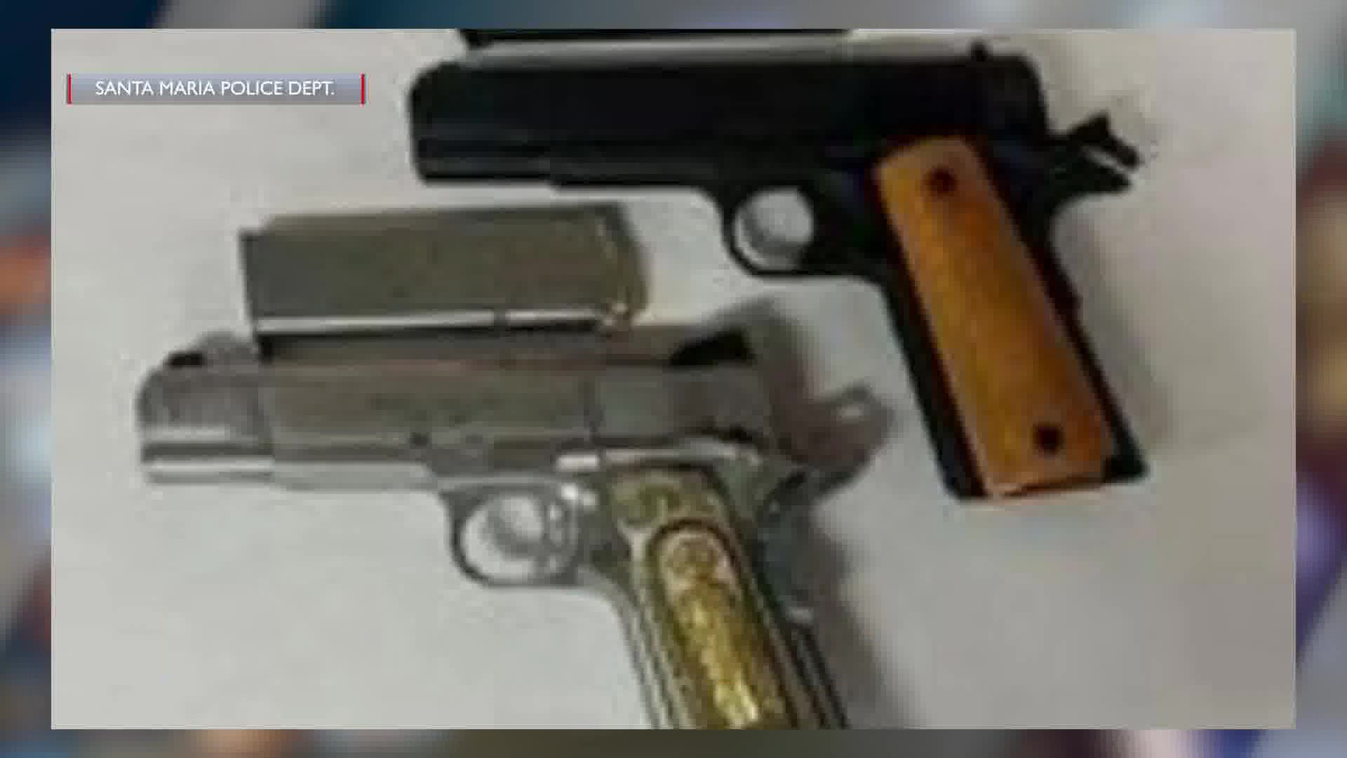 Teenager arrested for firearm possession in Santa Maria