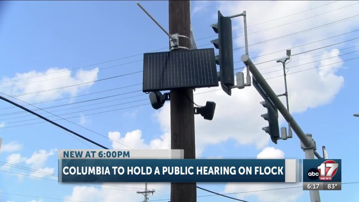 Columbia City Council to hold public hearing on Flock cameras