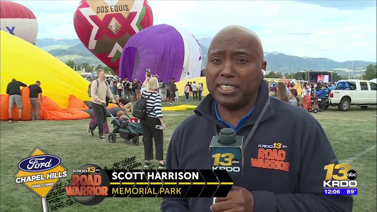 Labor Day Lift-Off balloon festival wraps up on Monday at Memorial Park in Colorado Springs