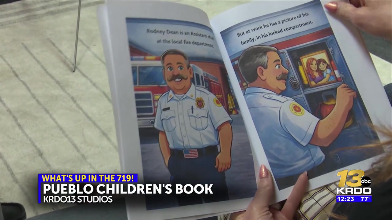 Local author writes children’s book about Pueblo Fire Department