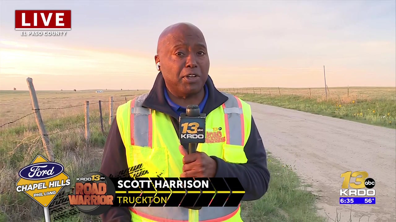 Muddy road in El Paso County raises concerns