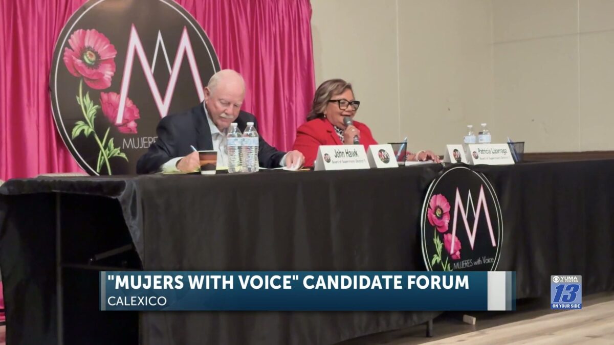 Two running for Imperial County Board of Supervisors participate in forum