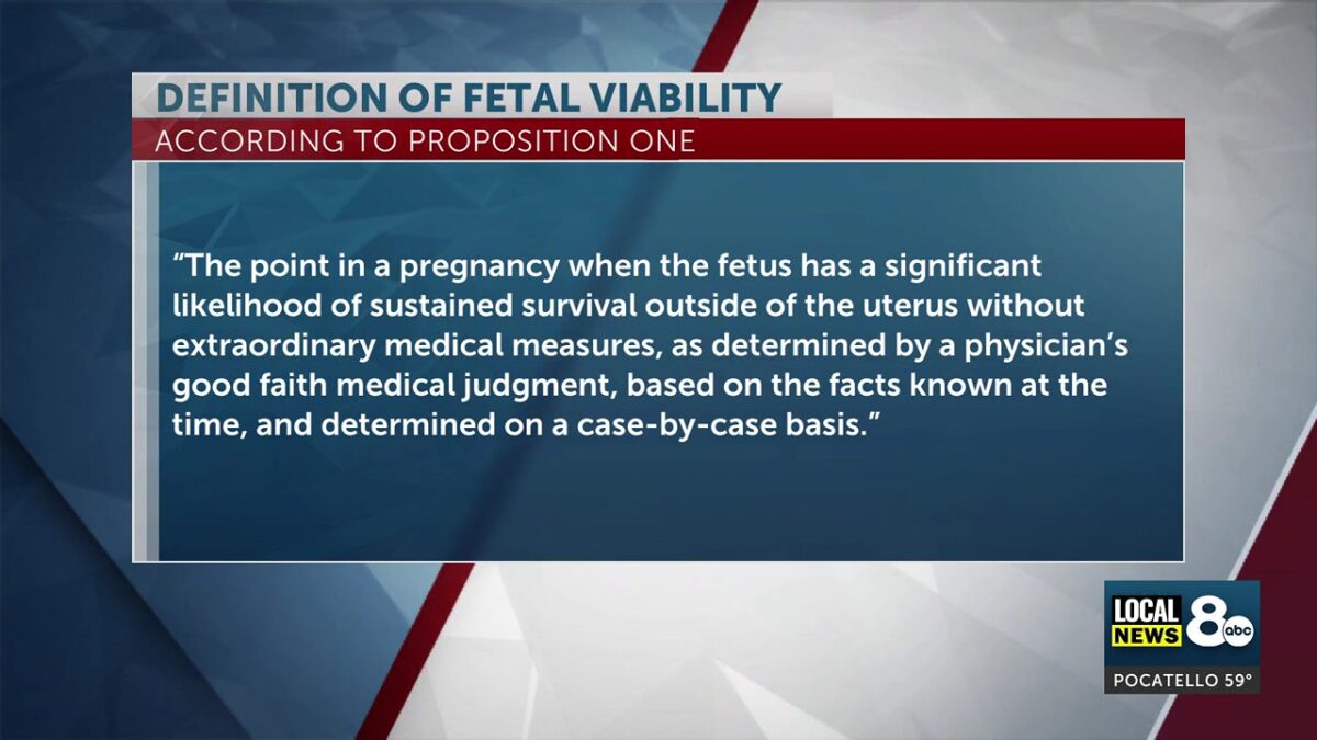 Idaho Doctors Debate over Proposition One