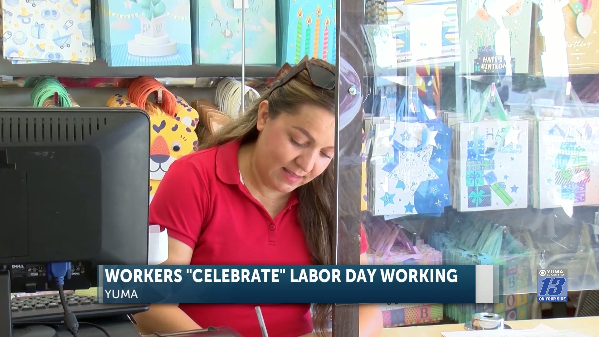 Workers ‘celebrate’ Labor Day working