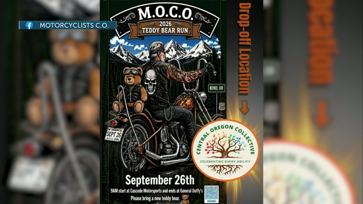 Motorcyclists of Central Oregon’s Teddy Bear Run for pediatric patients across High Desert