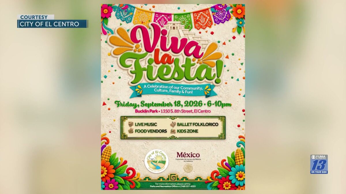 City of El Centro to host Viva la Fiesta