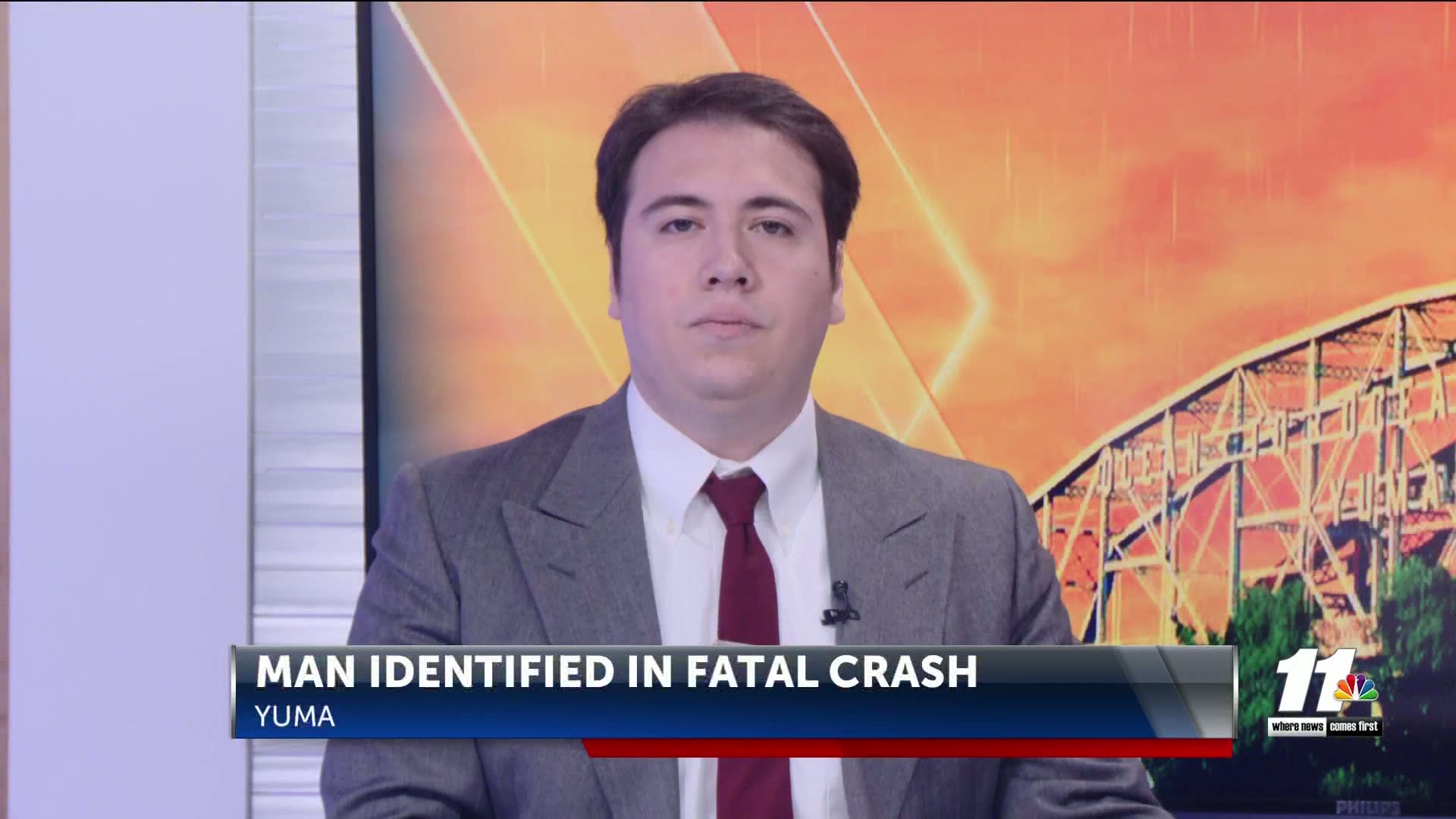 Man identified in fatal crash on S. Frontage Road