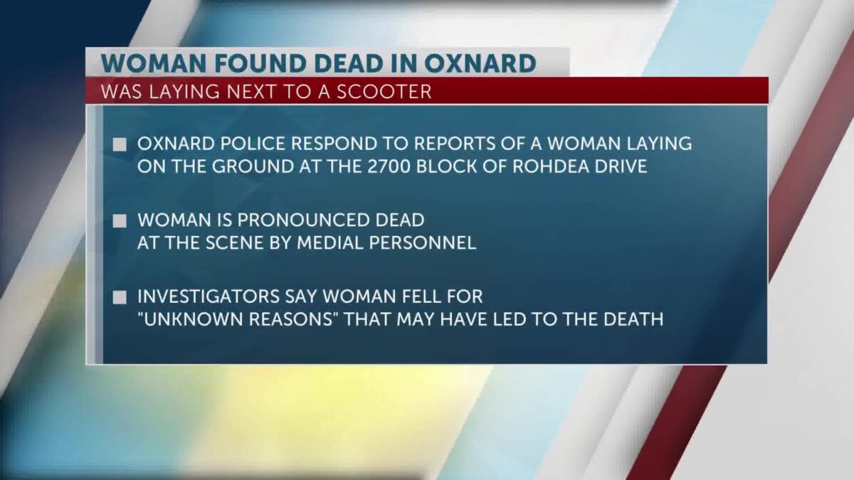 Scooter rider dead after crash in Oxnard