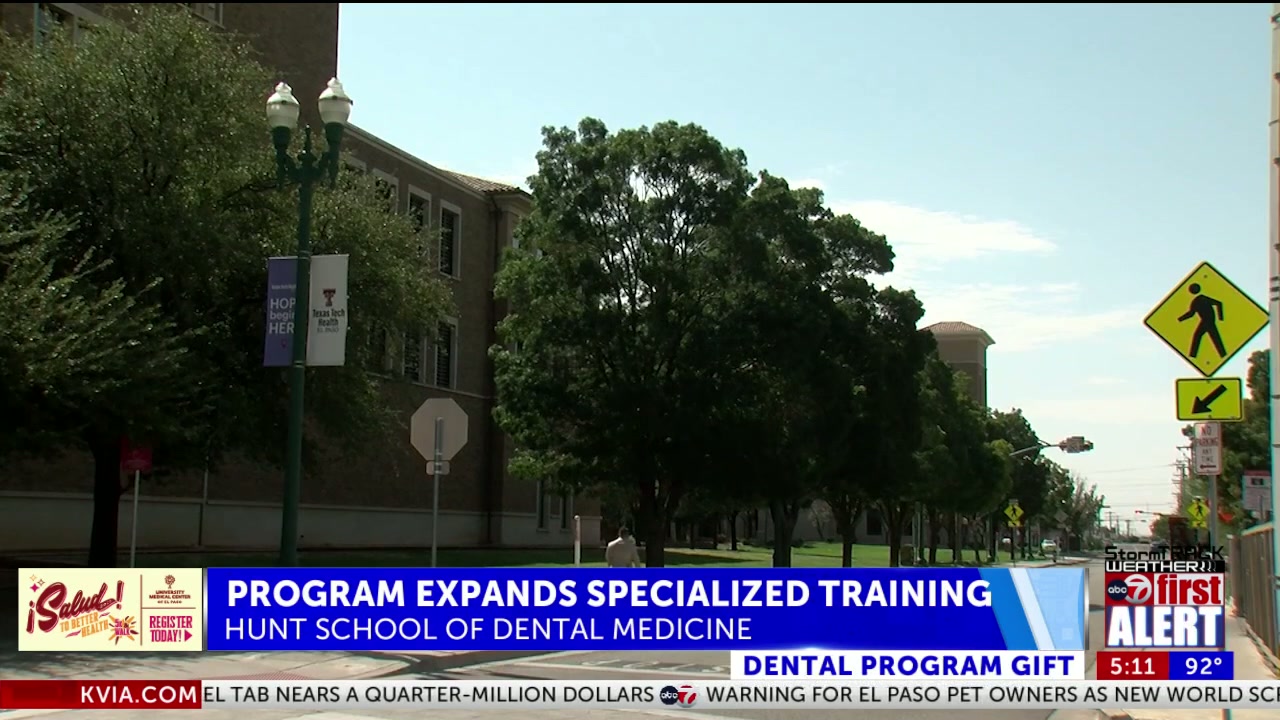 A gift to Texas Tech Health El Paso will establish a fellowship