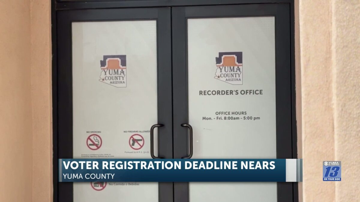Voter registration deadline approaches ahead of midterm election