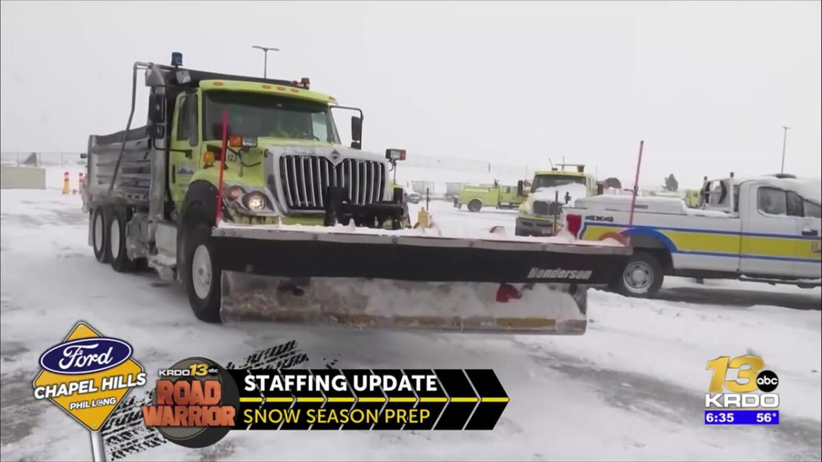 El Paso County crews participate in annual snow school training Tuesday