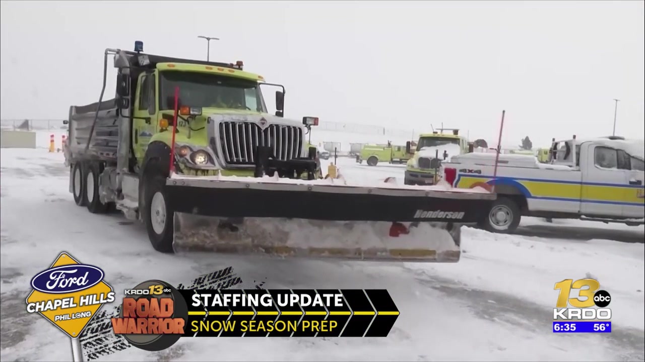 El Paso County crews participate in annual snow school training Tuesday