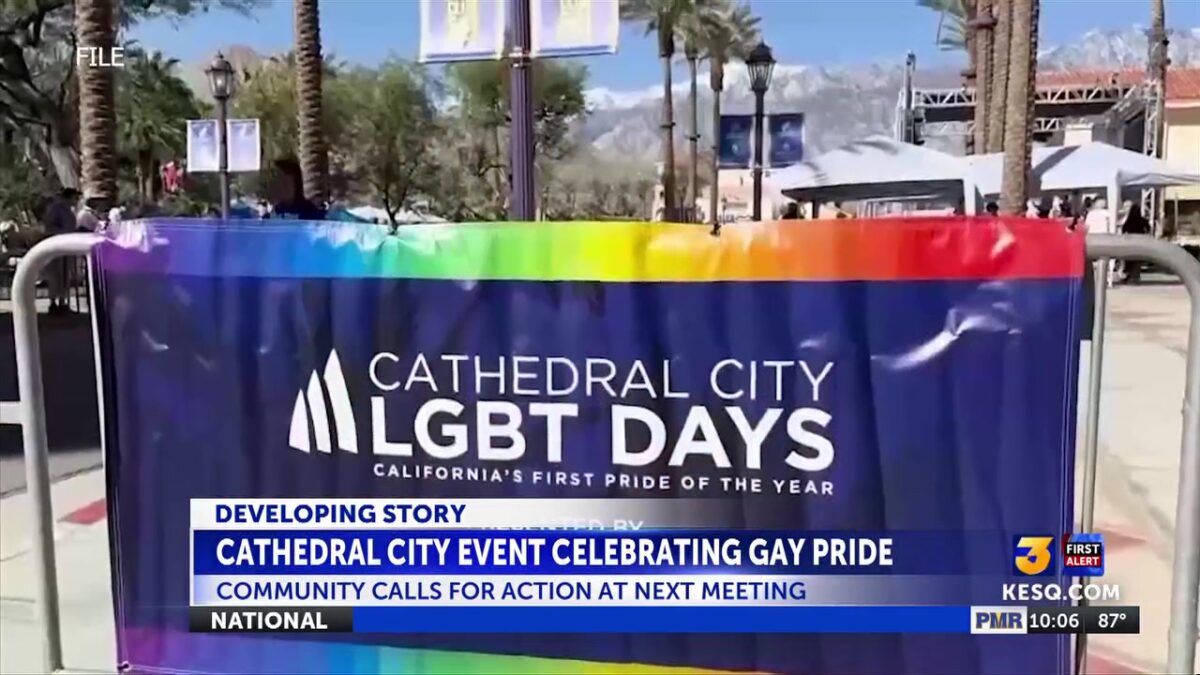 Cathedral City’s gay community calls for action at upcoming council meeting
