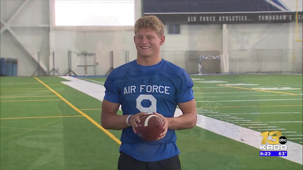 One on One with Air Force quarterback Liam Szarka