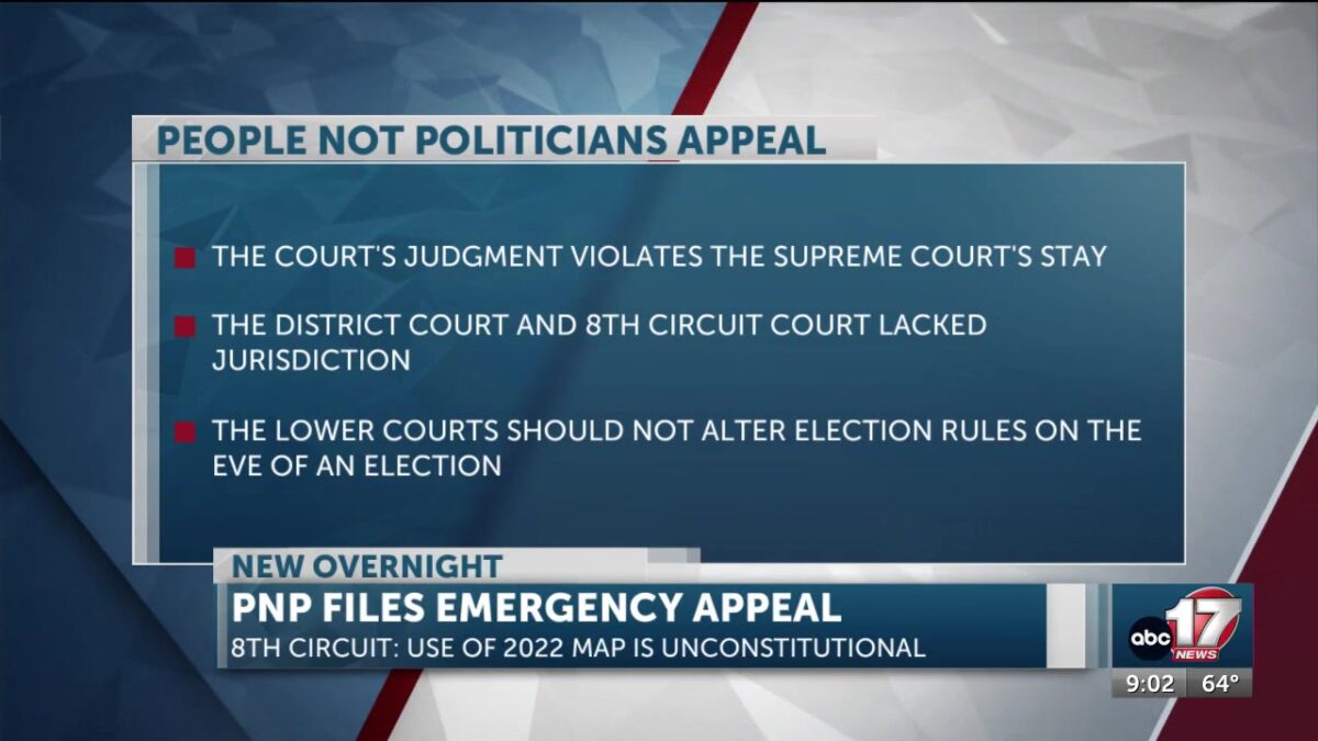 People Not Politicians files emergency appeal after 2022 congressional map ruled unconstitutional
