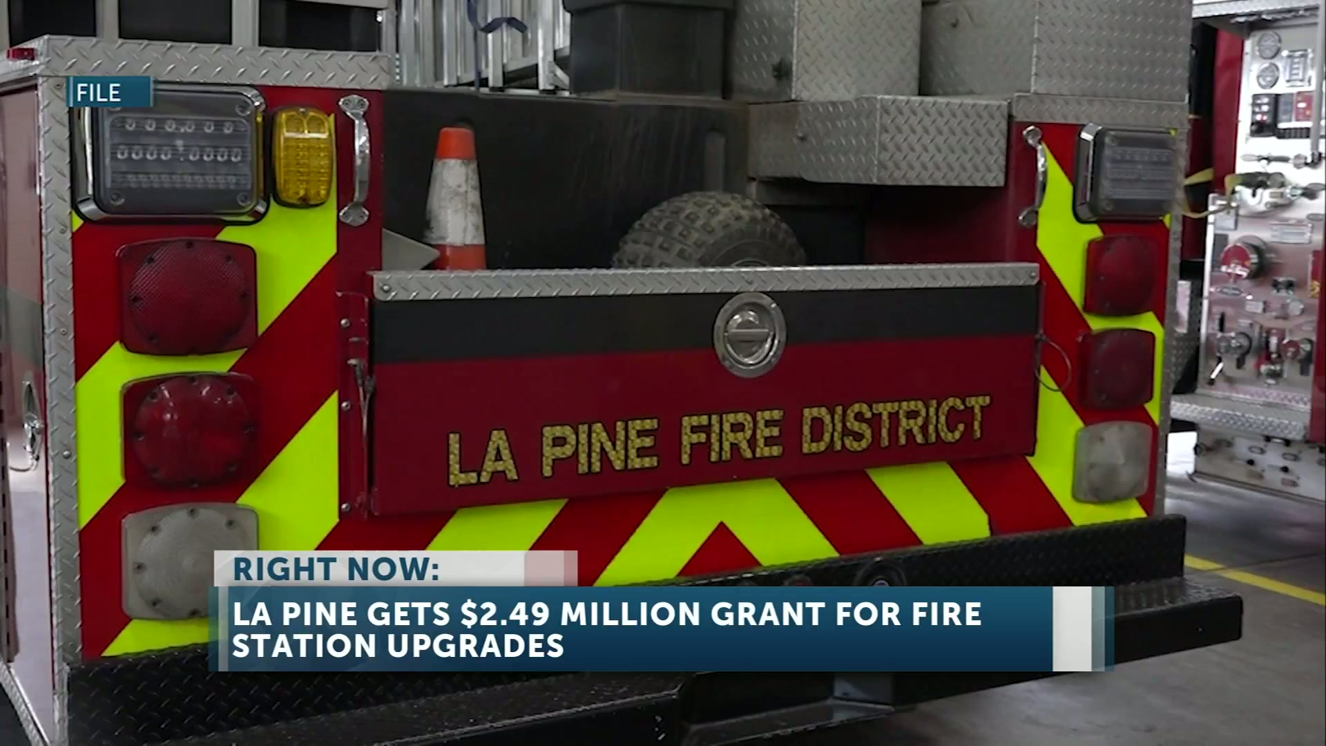 La Pine gets $2.49 million grant for fire station upgrades