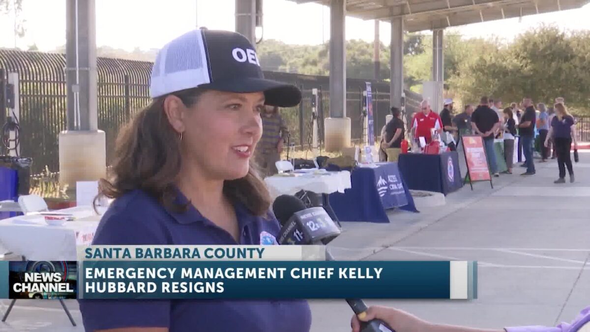 Director of Santa Barbara County Office of Emergency Services Steps Down