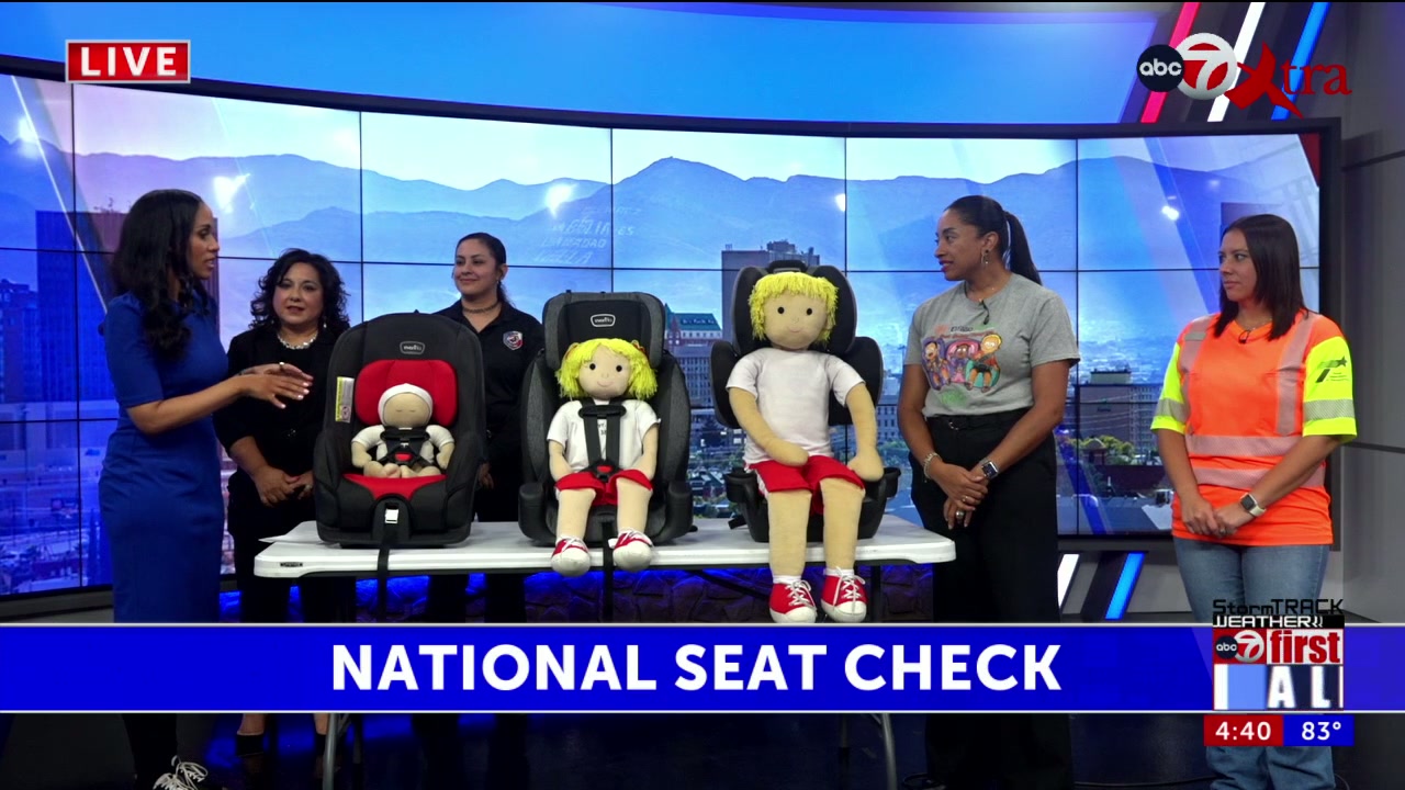 El Paso Hosts Free Car Seat Safety Event During National Seat Check Week
