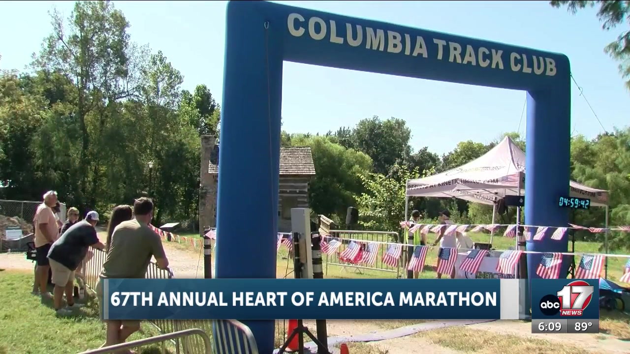 Heart of America Marathon runners enjoy cooler running weather