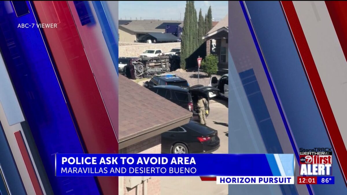 Police urge drivers to avoid Horizon neighborhood amid chase after deadly shooting
