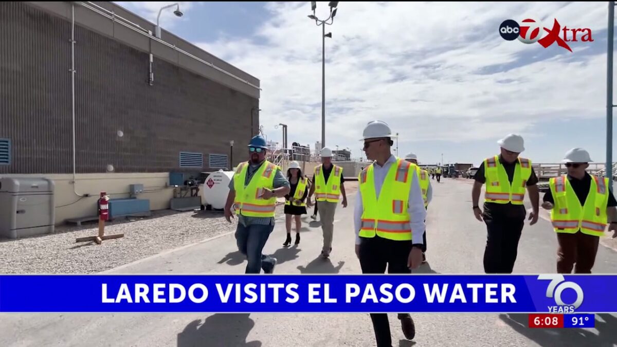 Laredo leaders visit El Paso to learn about water resources