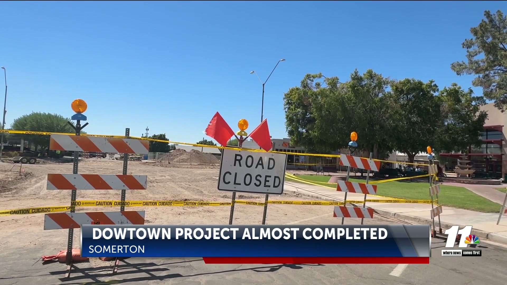 City of Somerton closer to completing major downtown improvement project