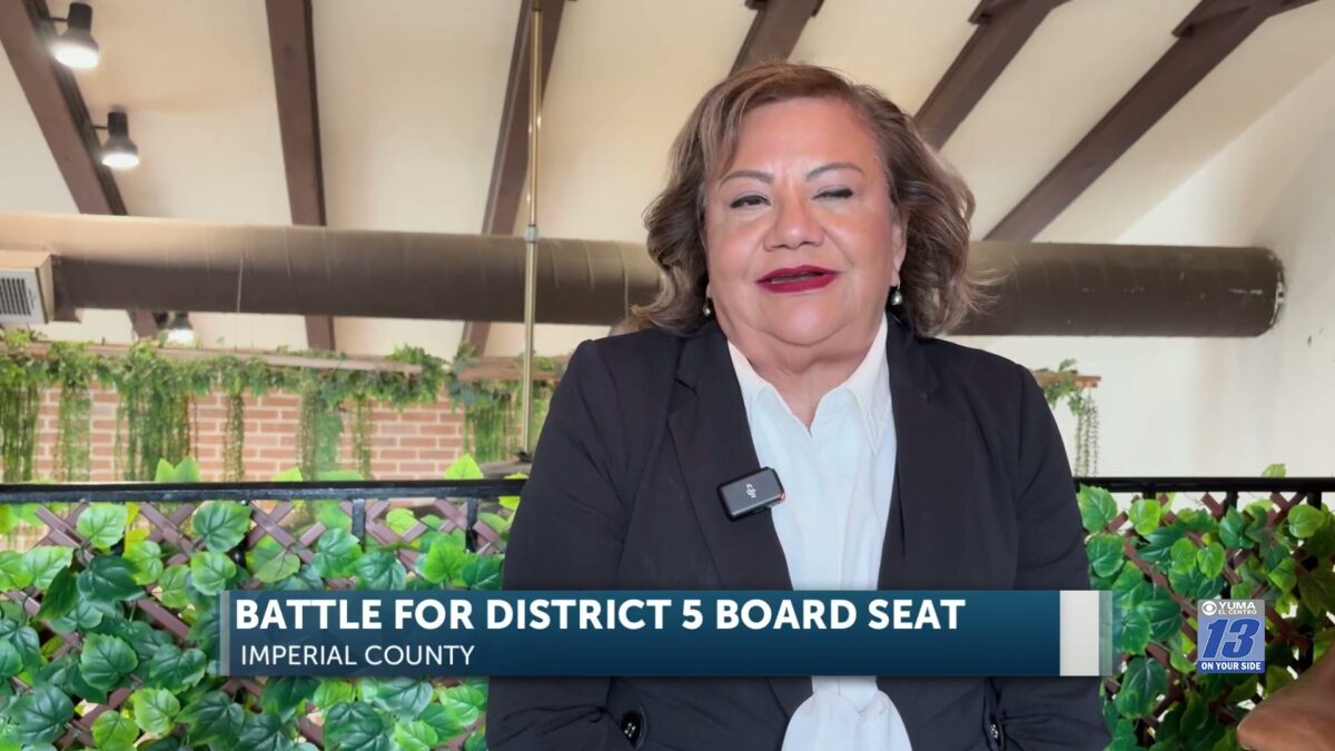 Battle for Imperial County District 5: Patricia Lizarraga sets sights on November runoff