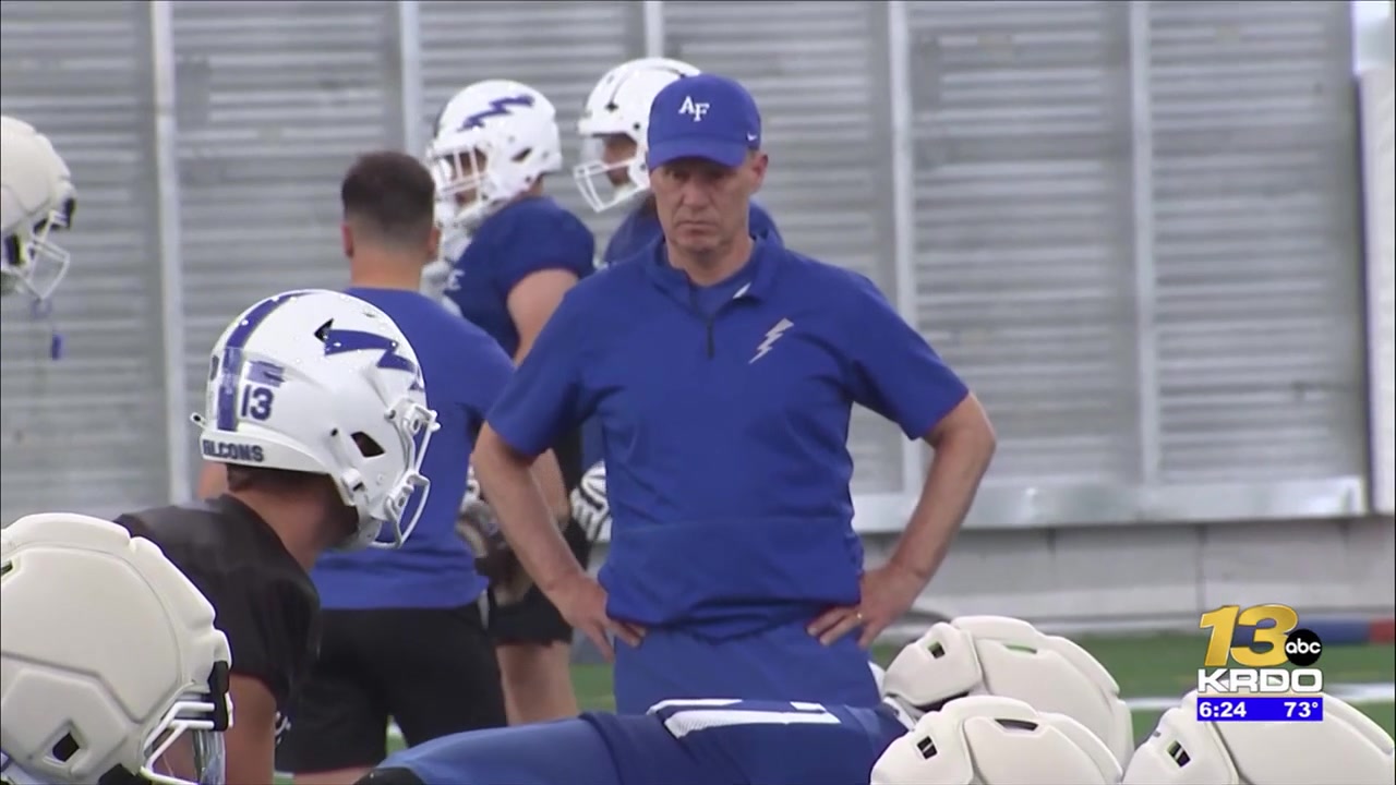 Air Force football coach Troy Calhoun reflects on the events of 9/11
