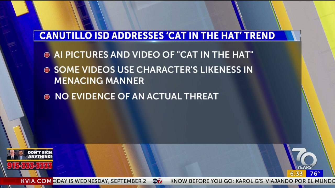 Canutillo ISD addresses ‘Cat in the Hat’ social media trend
