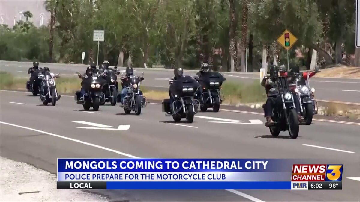 Cathedral City to increase police patrols during Mongols motorcycle club meeting