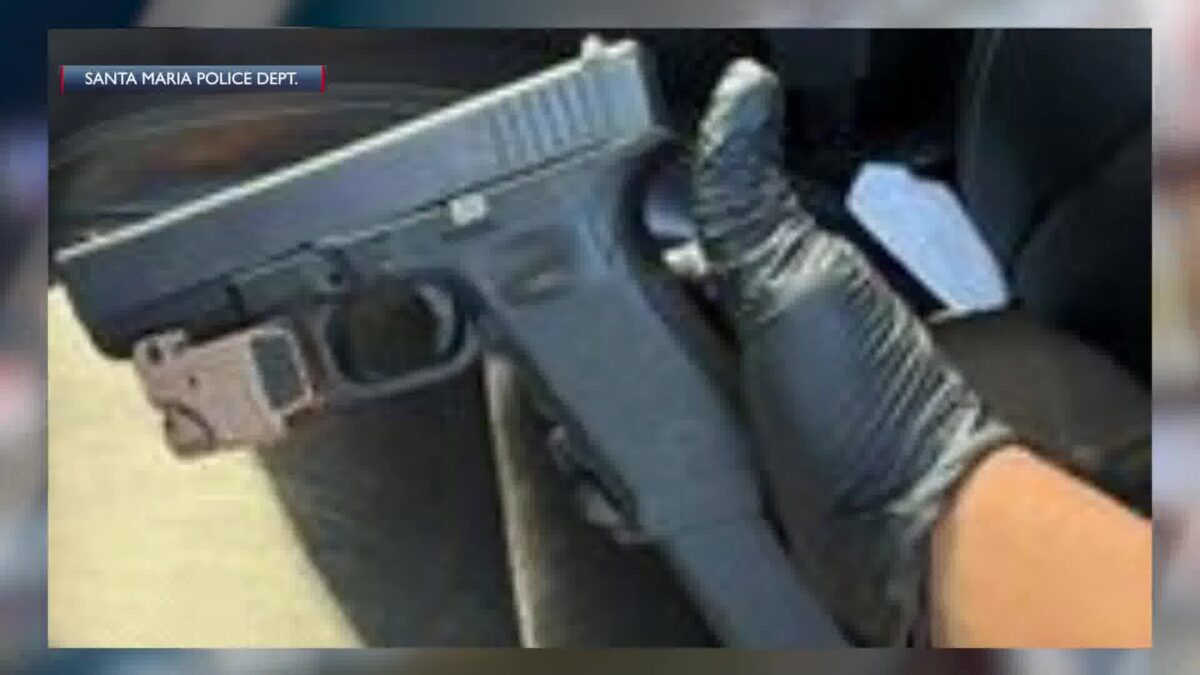 Santa Maria Police arrest teenager for firearm possession
