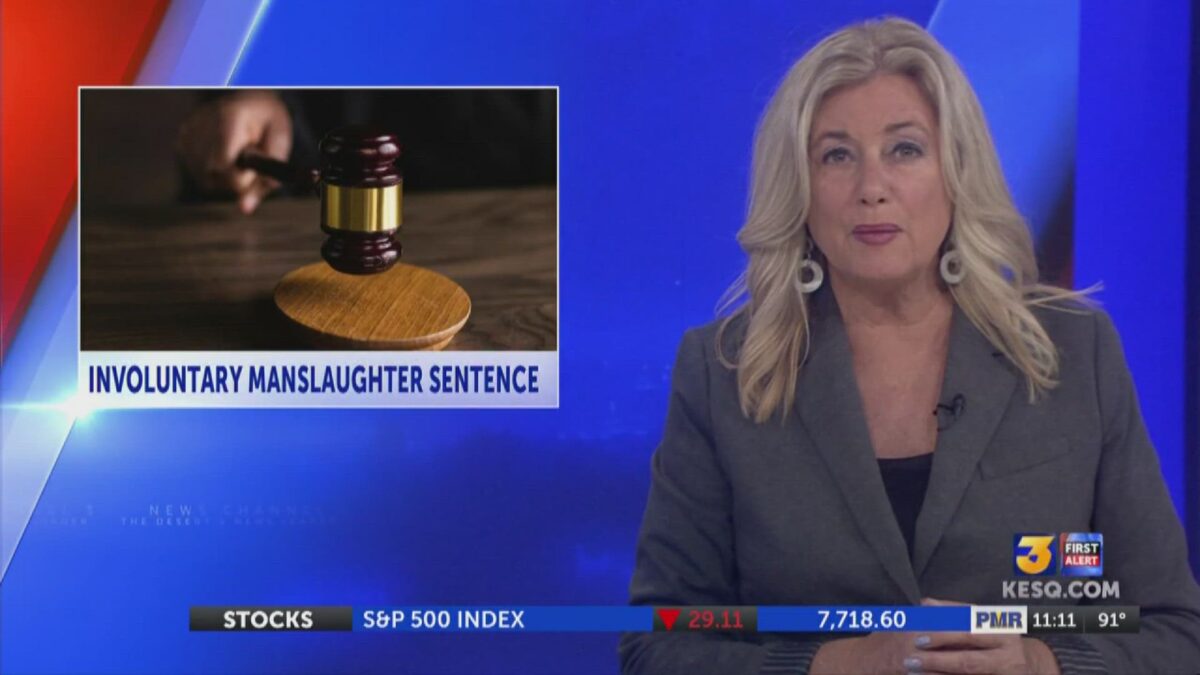 Twentynine Palms man sentenced to three years for wife’s death