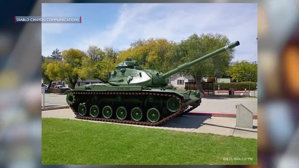 Diablo Canyon & SLO Veterans Museum Partner To Restore Army Tank Display