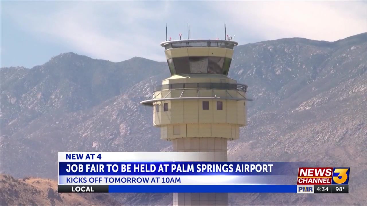 Palm Springs International Airport hosting annual job fair ahead of busy season