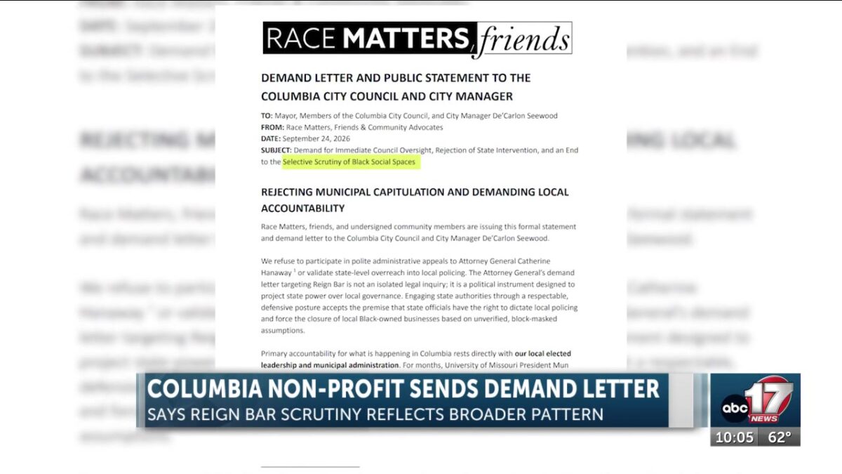Columbia nonprofit says Reign Bar scrutiny reflects broader pattern