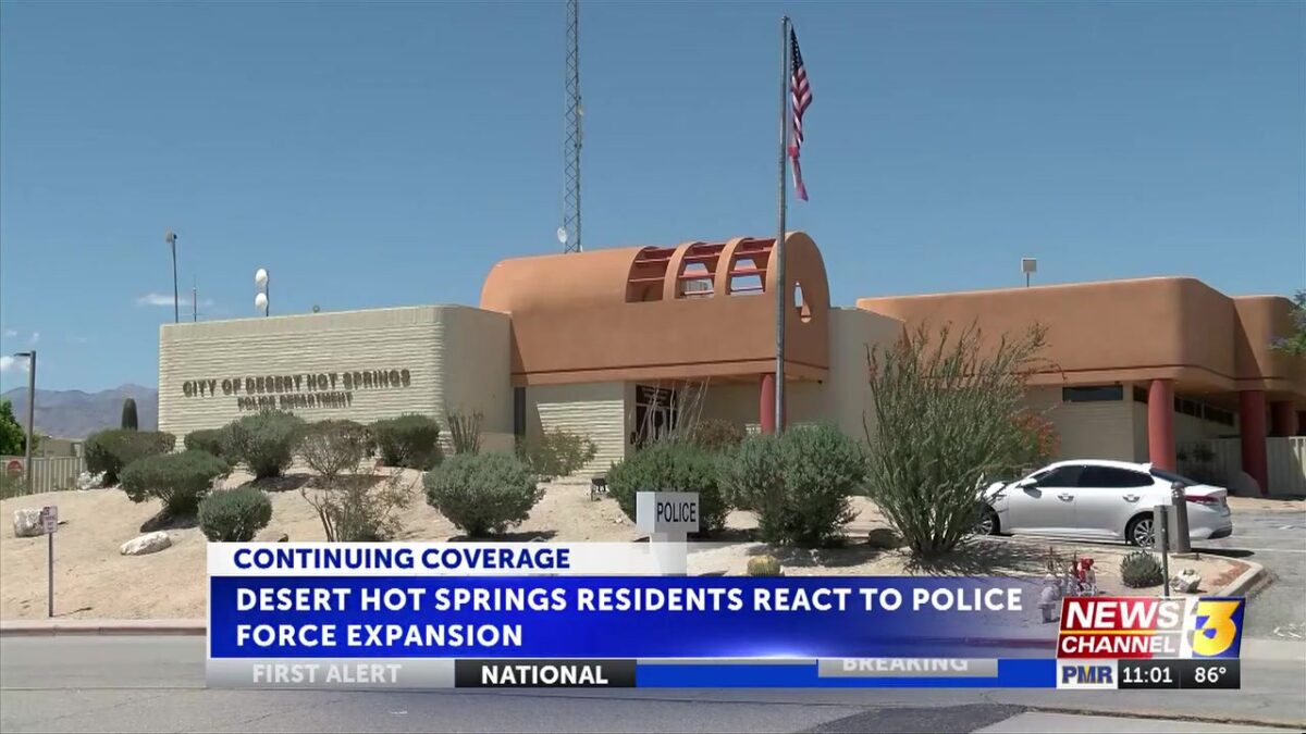 Desert Hot Springs residents react to police force expansion