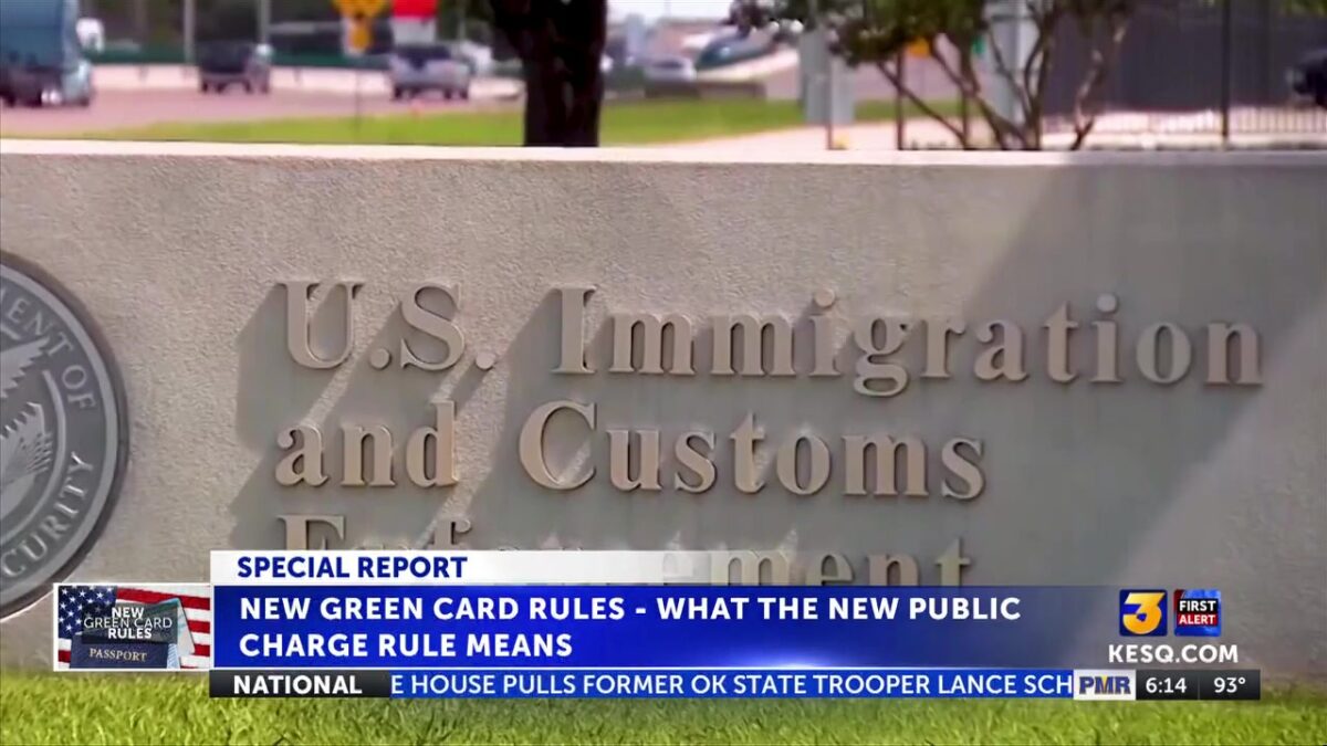 New Green Card Rules: What the new public charge rule means