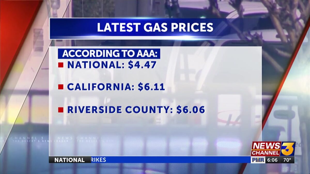 Rising gas prices hit Coachella Valley drivers and businesses