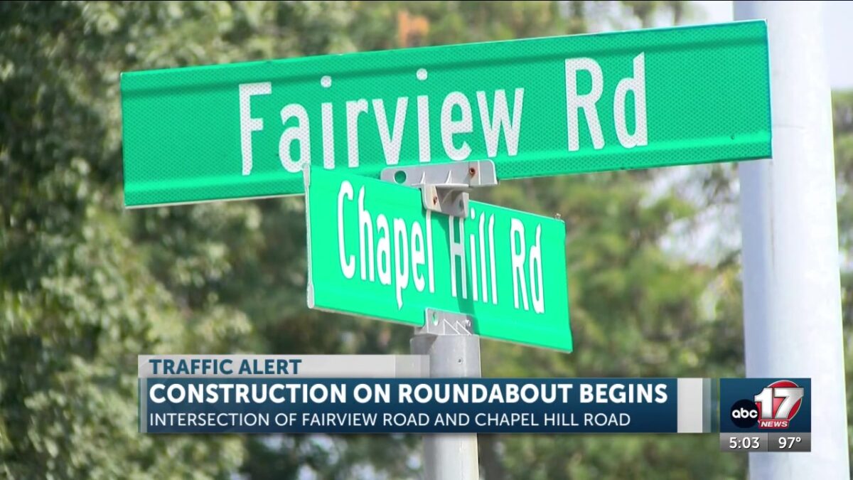 West Columbia roundabout project construction begins over a decade after postponement