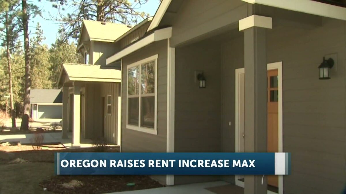 Oregon sets 10% maximum allowable rent increase for calendar year 2027